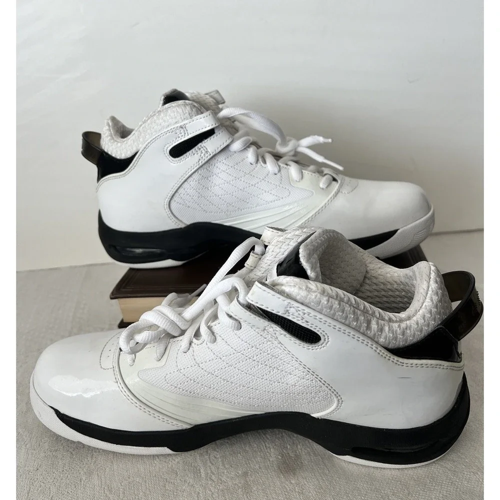 Nike Air Jordan New School White Black 469955-103 Mens 10.5 New No Box 2011 - Picture 2 of 16